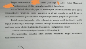 Bilirkişinin midesini bulandıran ziyaret