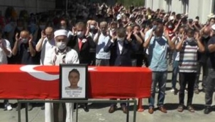 Boğularak ölen çevik kuvvet polisine veda