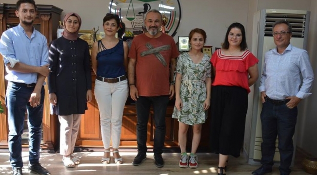 Stajyer avukatlardan ziyaret