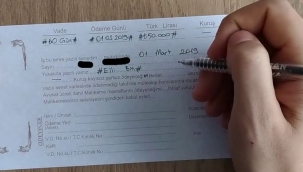 Ticari ilişki olmadan alınan çek kambiyo vasfını yitirir