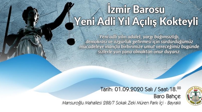 İzmir Baro'su açılış geleneğin sürdürüyor