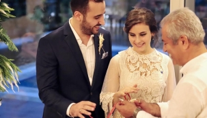 Nişan yüzüklerini eski baro başkanı Çetin taktı