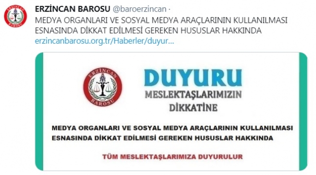 Barodan avukatlara 'reklam' uyarısı: Sosyal medya paylaşımlarınıza dikkat edin!