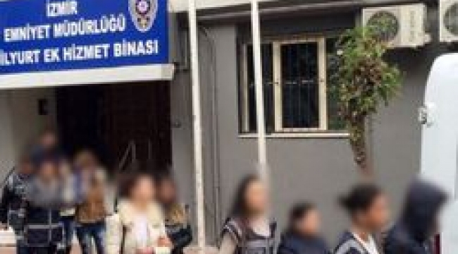 7 Şüpheliden 5'i tutuklandı:'İzmir'de FUHUŞ ŞEBEKESİ'ne eş zamanlı operasyon'