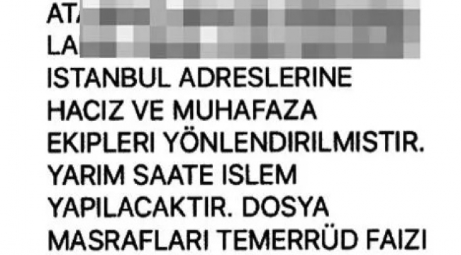 290 LİRALIK BORÇ İÇİN ÜST ÜSTE MESAJ ATAN AVUKATIN HAPSİ İSTENDİ