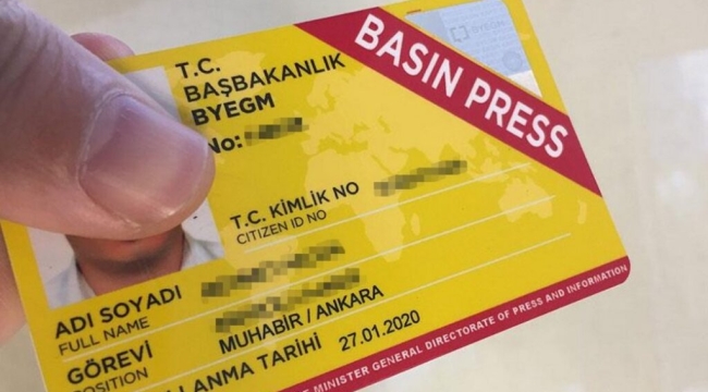 Polis-Adliye Muhabir kartı sahte çıktı