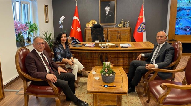 Sorunları dile getirdi:'Baro Başkanı Sefa Yılmaz Emniyet Müdürü Mehmet Şahne'yi ziyaret etti'