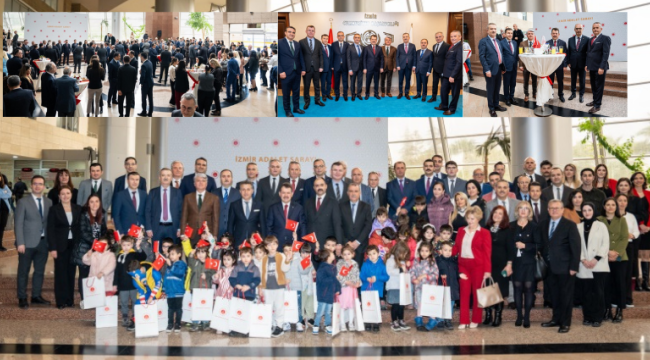 'İZMİR ADLİYESİ'NDE BAYRAMLAŞMA