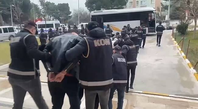 4'Ü YÖNETİCİ 32 KİŞİ HAKKINDA 469 SAYFA İDDİANAME HAZIRLANDI:'İZMİR'DE 'BEŞOKLAR' SUÇ ÖRGÜTÜNE REKOR CEZA TALEBİ'