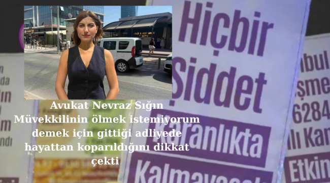 Avukat Nevraz Sığın'dan dikkat çeken savunma:'İzmir'de adliye bahçesindeki cinayette karar'