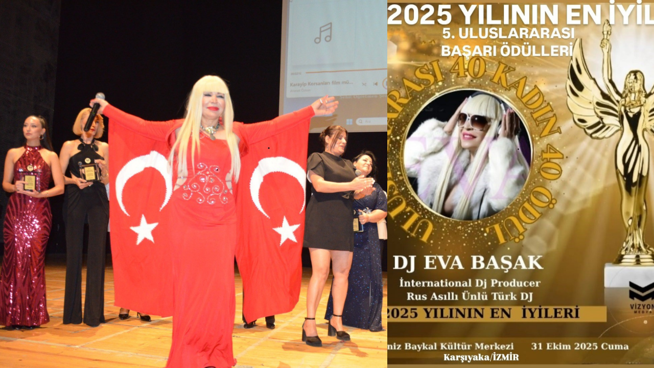 ULUSLARARASI BAŞARI ÖDÜLÜ ALAN RUS ASILLI TÜRK DJ EVA BAŞAK:'KADINLAR VE HAYVANLAR ÖLDÜRÜLMESİN'